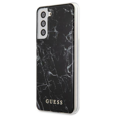 Guess GUHCS21MPCUMABK S21+ G996 czarny/black hardcase Marble