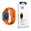 42/44/45/46/49 mm Orange (big) - 3mk Silicone Watch Strap for Apple