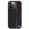 Etui BMW M Collection Triangles BMHCP13LTRTBK na iPhone 13 Pro / na iPhone 13 - czarne
