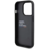 Etui BMW Leather Stamp Tricolor do iPhone 15 Pro - czarne
