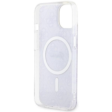 Etui Guess GUHMP14MH4STU na iPhone 14 Plus 6.7" purpurowy/purple hardcase 4G MagSafe