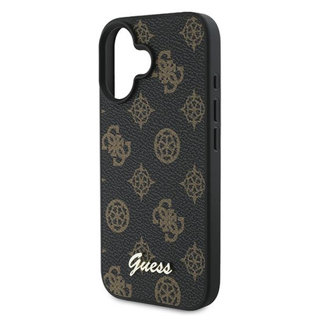 GUESS POKROWIEC DO IPHONE 16 PLUS 6.7 DO MAGSAFE HARDCASE PEONY SCRIPT PU