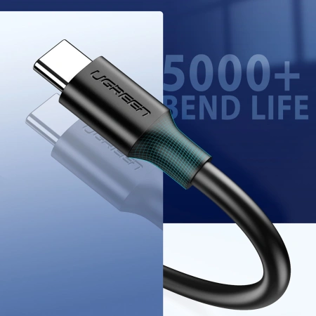 UGREEN KABEL USB-A 3.0 DO USB-C 3A DO TELEFONÓW 0.5M SZYBKIE ŁADOWANIE