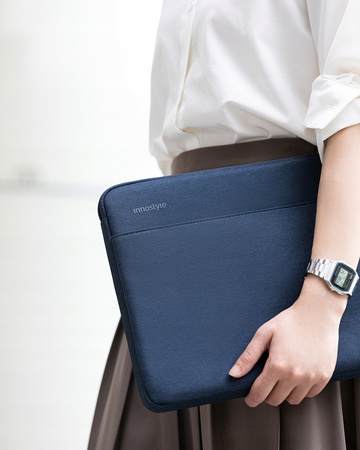 INNOSTYLE TORBA NA LAPTOPA 13 WODOODPORNA ETUI OMNIPROTECT SLIM NIEBIESKA