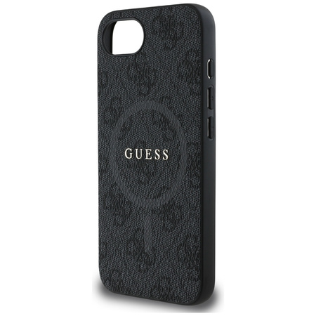 GUESS ETUI RING CLASSIC LOGO DO IPHONE 16E DO MAGSAFE Z MAGNETYCZNYM