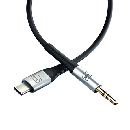 3MK KABEL AUX USB-C JACK 3,5 MM DO TELEFONU IPHONE 12 13 14 15 PRO AUDIO