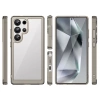 HURTEL CASE DO SAMSUNG GALAXY S25 ULTRA Z ŻELOWĄ RAMKĄ I SILIKONOWĄ POWŁOKĄ