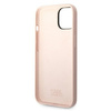 Karl Lagerfeld KLHCP14MSLKHLP iPhone 14 Plus 6,7" hardcase różowy/pink Silicone Karl`s Head
