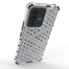 HURTEL ETUI HONEYCOMB DO VIVO V23 5G POKROWIEC Z ŻELOWĄ RAMKĄ PRZEZROCZYSTY