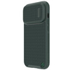 Nillkin Textured S Case etui iPhone 14 Pro pancerny pokrowiec z osłoną na aparat zielony