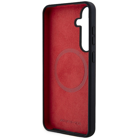 MERCEDES ETUI HARDCASE SILIKONOWE DO SAMSUNG S24 S921 DO MAGSAFE WZÓR