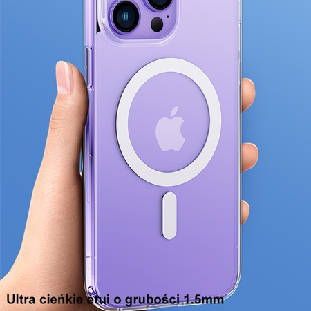 USAMS ETUI ICE MAGNET DO IPHONE 14 PLUS 15 PLUS 6,7 WODOODPORNE MAGNETYCZNE