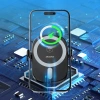 DUDAO UCHWYT TELEFONICZNY DO SAMOCHODU Z ŁADOWARKĄ INDUKCYJNĄ 15W NA KOKPIT