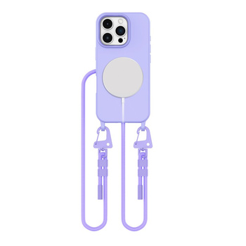 TECH-PROTECT MAGNECKLACE ETUI DO MAGSAFE IPHONE 16 PRO PEŁNE OCHRONA EKRANU