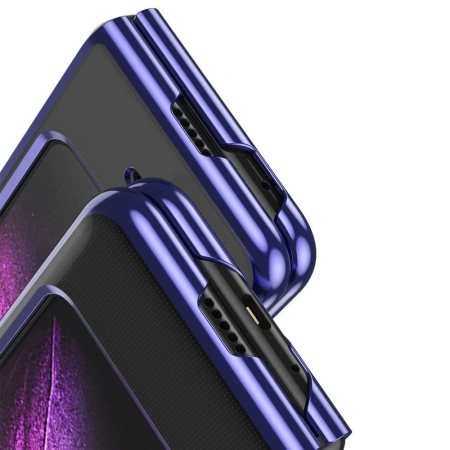 HURTEL ETUI HARD CASE POKROWIEC Z METALICZNĄ RAMKĄ DO SAMSUNG GALAXY FOLD