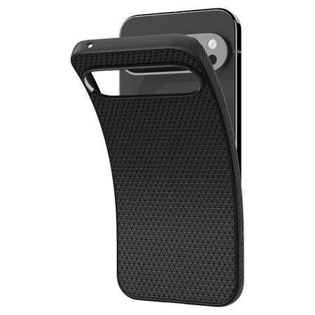 SPIGEN CASE LIQUID AIR DO GOOGLE PIXEL 9 PRO XL ANTYPOŚLIZGOWE MATTE BLACK