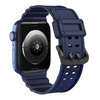 Strap Triple Protection pasek Apple Watch SE, 8, 7, 6, 5, 4, 3, 2, 1 (41, 40, 38 mm) opaska bransoleta granatowy