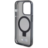 Etui BMW Ring Stand M Collection MagSafe na iPhone 15 Pro Max - czarne