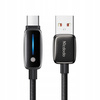 MCDODO ŁADOWARKA KABEL USB-A USB-C SZYBKIE ŁADOWANIE DO IPHONE TYP C 1M LED