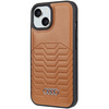 AUDI SYNTHETIC LEATHER CASE DO IPHONE 15 PLUS 6.7 DO MAGSAFE HARDCASE
