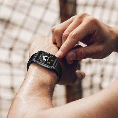 QCY Watch GTS stylowy smartwatch czarny
