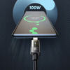 MCDODO KABEL USB-C DO APPLE MACBOOK SZYBKIE ŁADOWANIE USB TYP C 100W 1M LED
