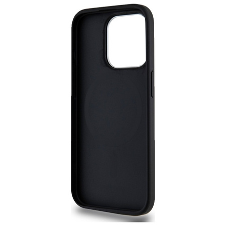 DKNY CASE DO IPHONE 15 PRO MAX 6.7 DO MAGSAFE PLAIN LOGO Z METALOWYM LOGO