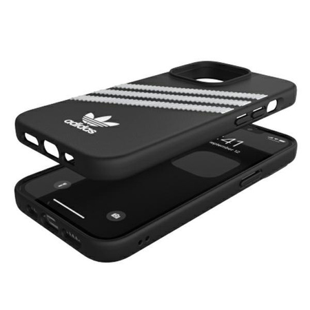 Etui Adidas OR Moulded Case PU na iPhone 13 Pro / 13 czarno biały / black white 47114