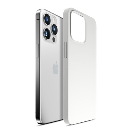 Apple iPhone 14 Pro Max - 3mk Hardy Silicone MagCase White