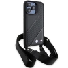 Etui BMW M Edition Carbon Stripe & Strap na iPhone 15 Pro - czarne