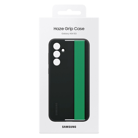 Samsung Haze Grip Case etui Samsung Galaxy A54 5G pokrowiec czarne (EF-XA546CBEGWW)