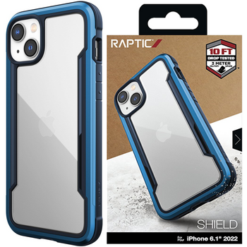 Raptic X-Doria Shield Case etui iPhone 14 Plus pancerny pokrowiec niebieski