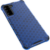 Honeycomb etui pancerny pokrowiec z żelową ramką Samsung Galaxy S22+ (S22 Plus) niebieski