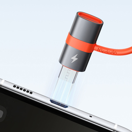 MCDODO ADAPTER PRZEJŚCIÓWKA USB-C DO MICRO USB NA USB TYP C 3A 480MBPS
