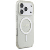 Etui Guess IML Glitter Pearl Strap MagSafe do iPhone 17 Pro przezroczysty