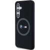 Etui BMW M Silicone Printed Ring MagSafe na Samsung Galaxy S24 - czarne
