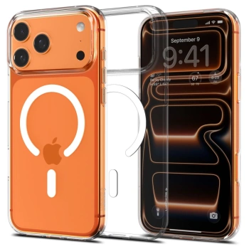 SPIGEN ETUI LIQUID CRYSTAL MAGSAVE DO IPHONE 17 PRO PRZEZROCZYSTE