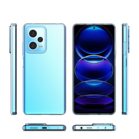 HURTEL ETUI ULTRA CLEAR 0.5MM DO XIAOMI REDMI NOTE 12 PRO+ CIEŃKI POKROWIEC