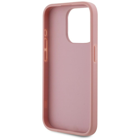 KARL LAGERFELD ETUI WRINKLED METAL SIGNATURE DO IPHONE 15 PRO ZŁOTE Z LOGO