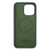 Silikonowe etui Nillkin CamShield Silky Silicone Case do iPhone 15 Pro z osłoną na aparat - zielone