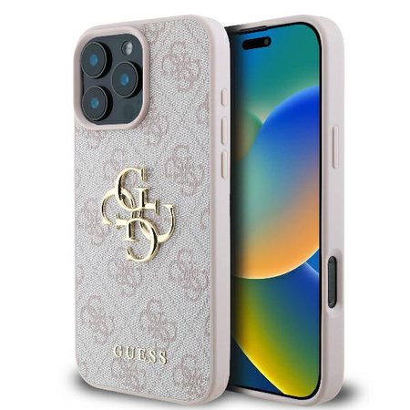 GUESS POKROWIEC HARDCASE DO IPHONE 16 PRO MAX 6.9 Z LOGO WYSOKIEJ JAKOŚCI