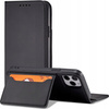 HURTEL MAGNET CARD CASE DO IPHONE 12 PRO ETUI PORTFEL NA KARTY Z PODSTAWKĄ