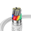 Joyroom kabel USB - micro USB 2.4A Surpass Series do szybkiego ładowania i transferu danych 2 m biały (S-UM018A11)