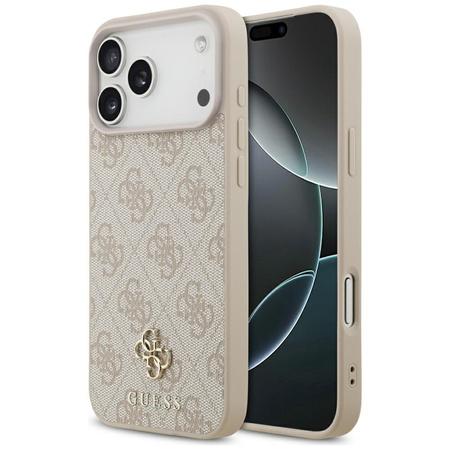 Etui Guess 4G Small 4G and Classic MagSafe do iPhone 17 Pro Max różowy
