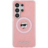 Etui Karl Lagerfeld IML Repeated         Choupette MagSafe do Samsung Galaxy S26 Ultra różowy