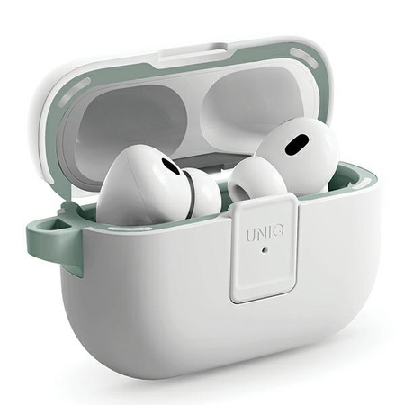 UNIQ etui Clyde Lock Case AirPods Pro 2(2022/2023) pudroworóżowy-różowy/light pink-crepe pink