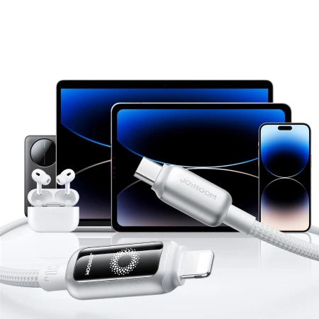 Kabel Joyroom S-A55 StarFlight 30W USB-C - Lightning 1,2m - biały