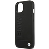 Etui BMW BMHCP14MSLLBK iPhone 14 Plus 6,7" czarny/black Leather Stamp