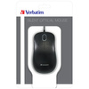VERBATIM MYSZ OPTYCZNA SILENT USB-A 1000DPI DO KOMPUTERA LAPTOPA