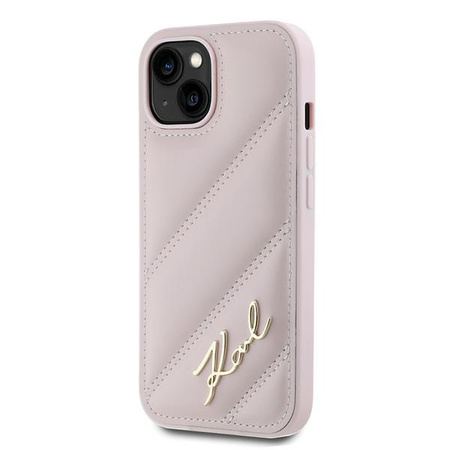 KARL LAGERFELD KLHCP15MPQDSMGP ETUI DO IPHONE 15 PLUS 14 PLUS 6.7 HARDCASE